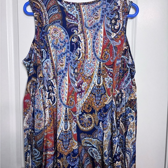 Venus Women's Paisley cold Shoulder Top - Multicolor size L - Picture 4 of 4